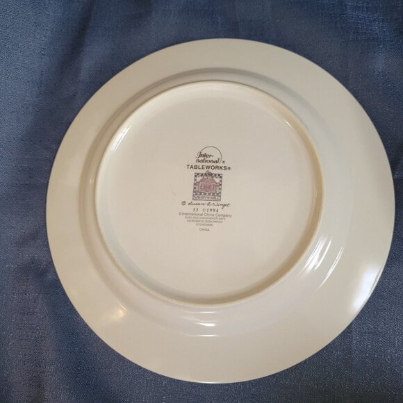 International Tableworks Windy Hill Serving Plate & Platter Susan Winget - Picture 4 of 5